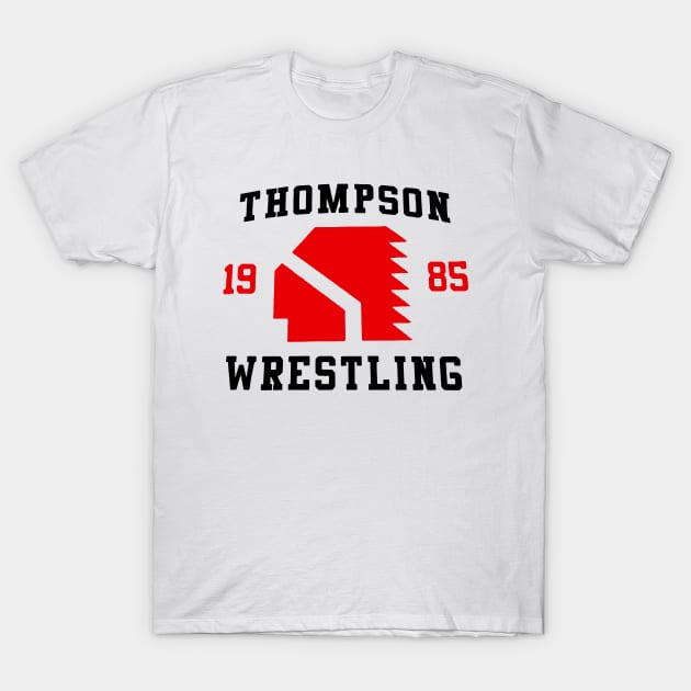 THOMPSON WRESTLING 1985 T-Shirt by ArjenRobert